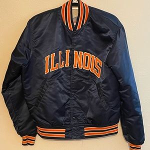 Md Vintage STARTER Bomber Illinois